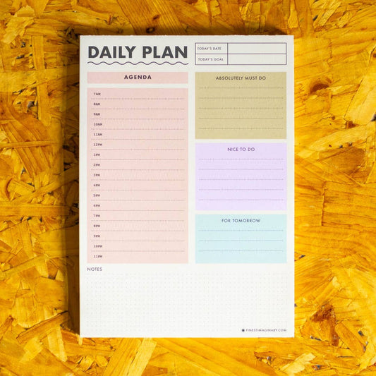 A daily planner A5 pad from the Pencil Me In stationery shop.