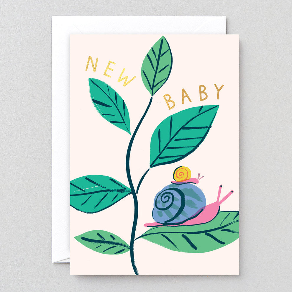New Baby Snail Card