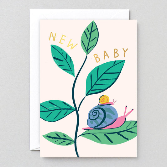 New Baby Snail Card