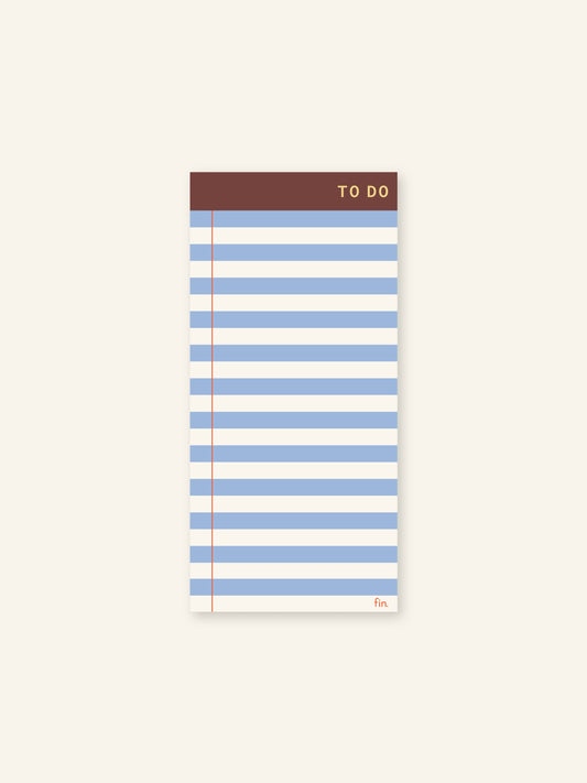 Striped To-Do List Pad