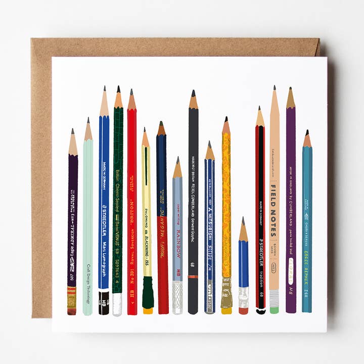 Pencils card