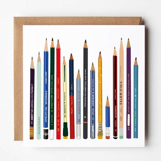Pencils card