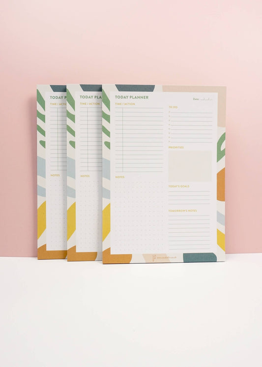 A5 Daily Planner Pad