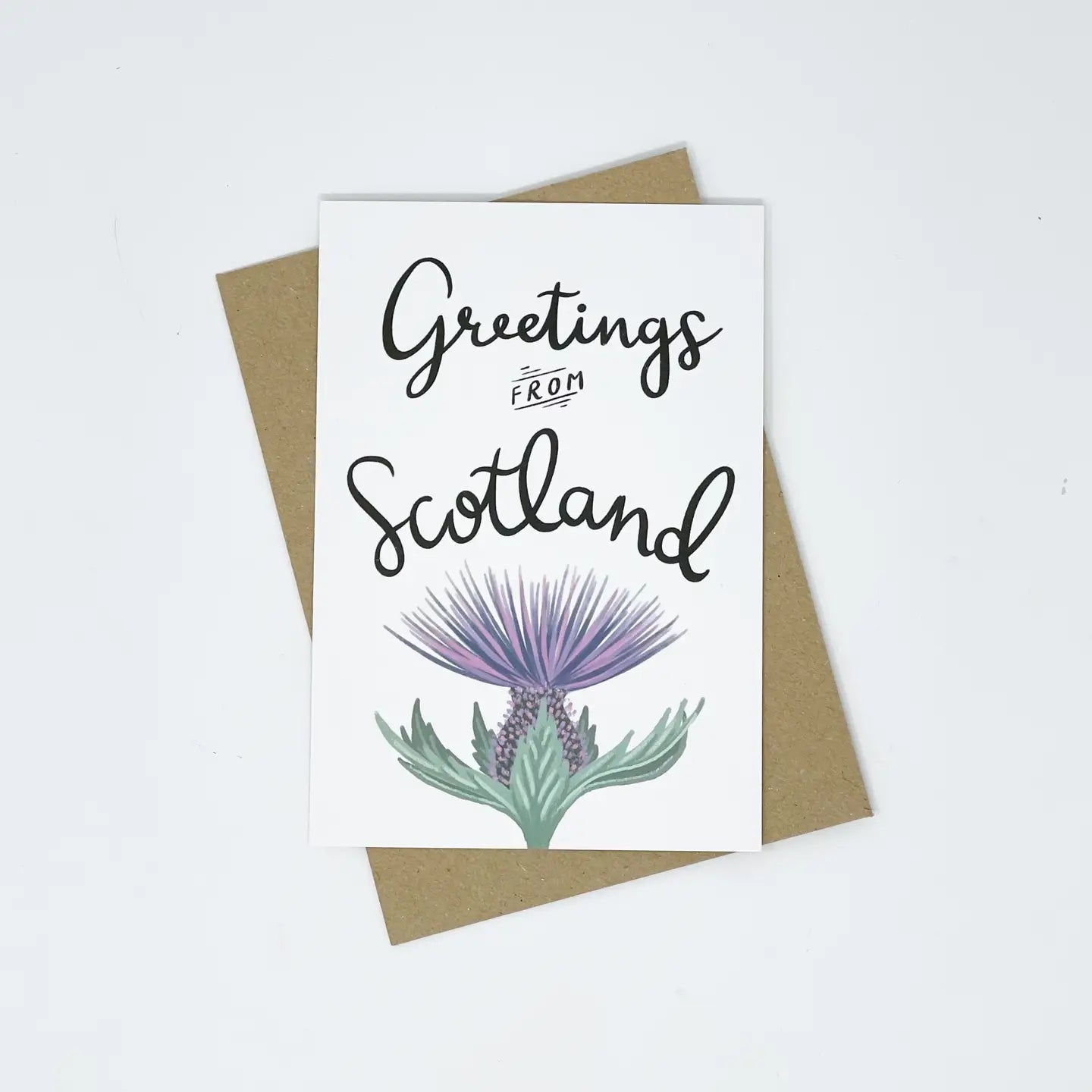 Greetings from Scotland Card
