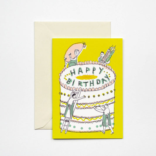 Massive Cake Card
