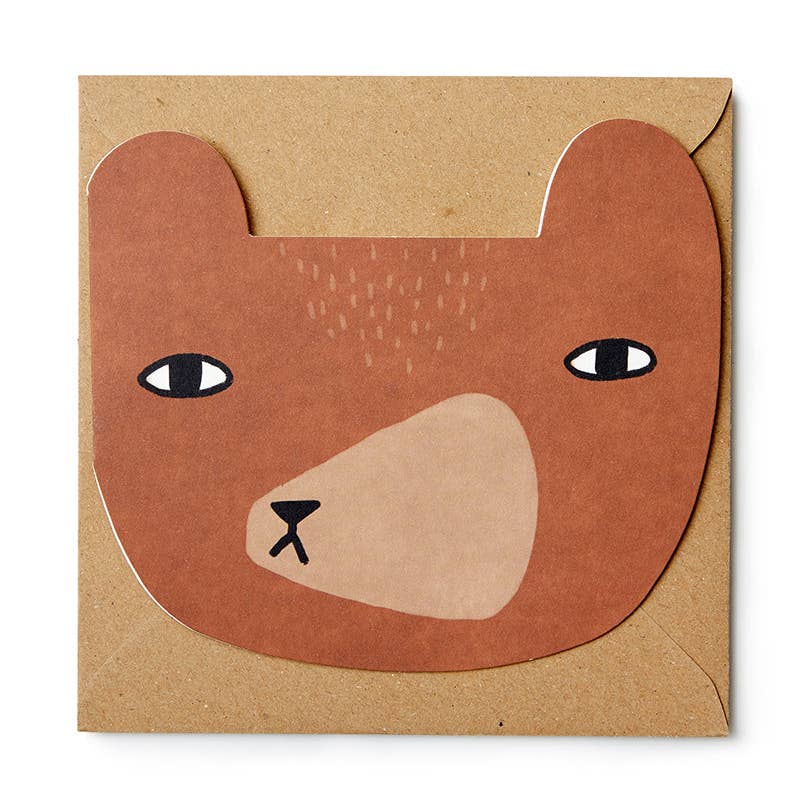 Bear Cut-Out Card