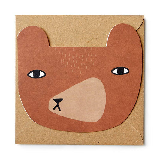 Bear Cut-Out Card