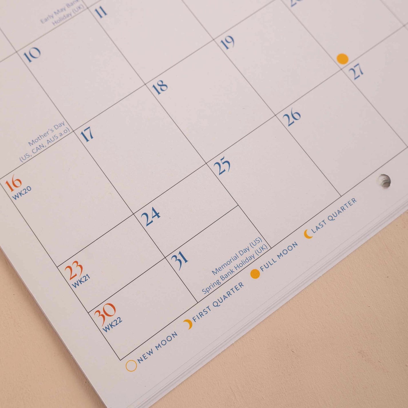 2027 Ocean Aerials Calendar