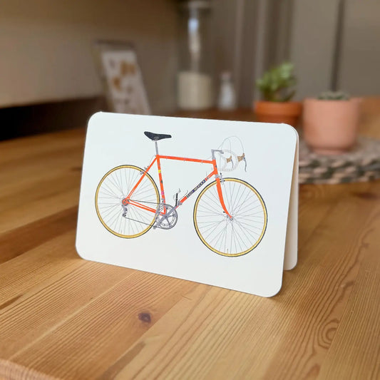 Retro Bike Card