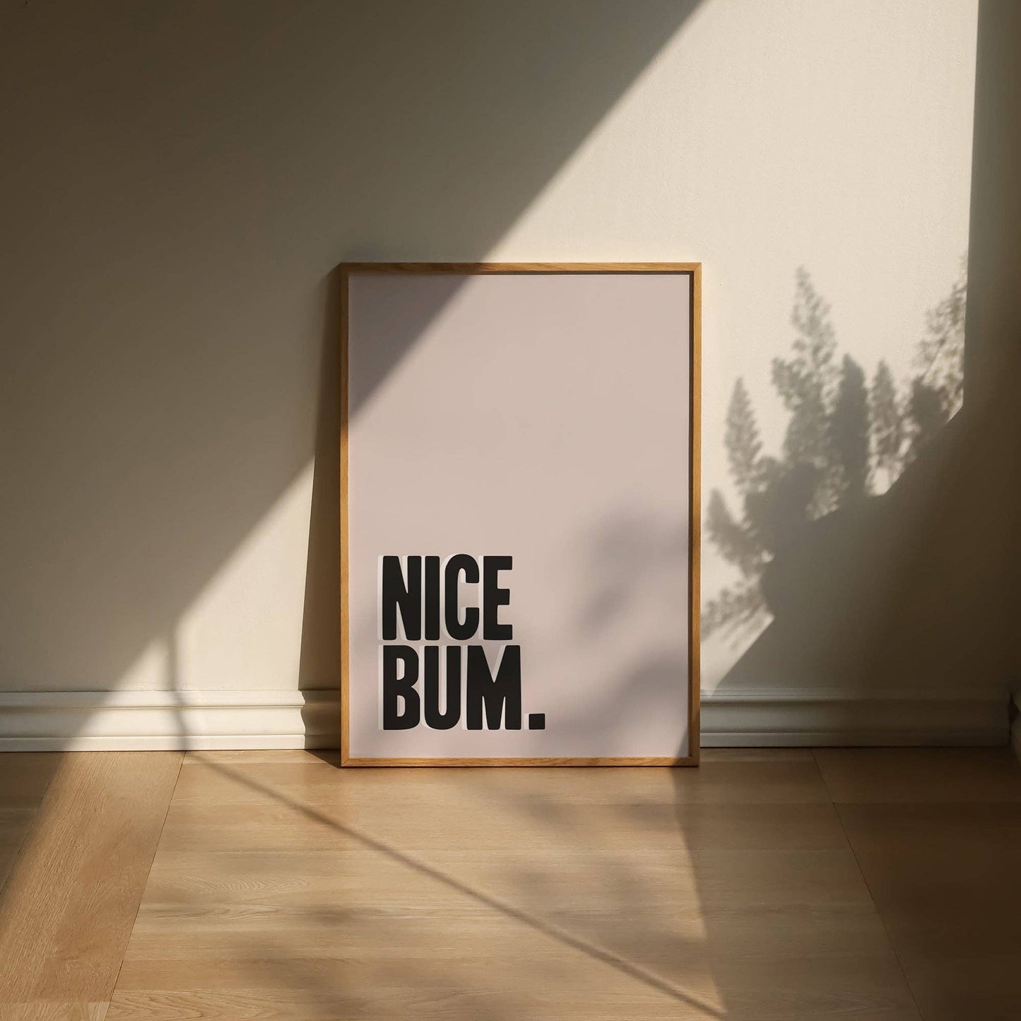 Nice Bum Print A4