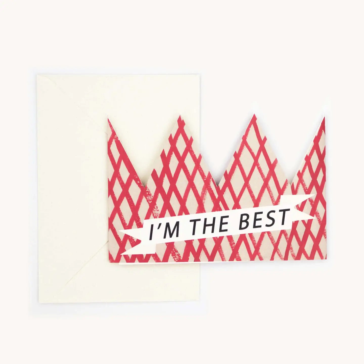 I'm the Best crown card