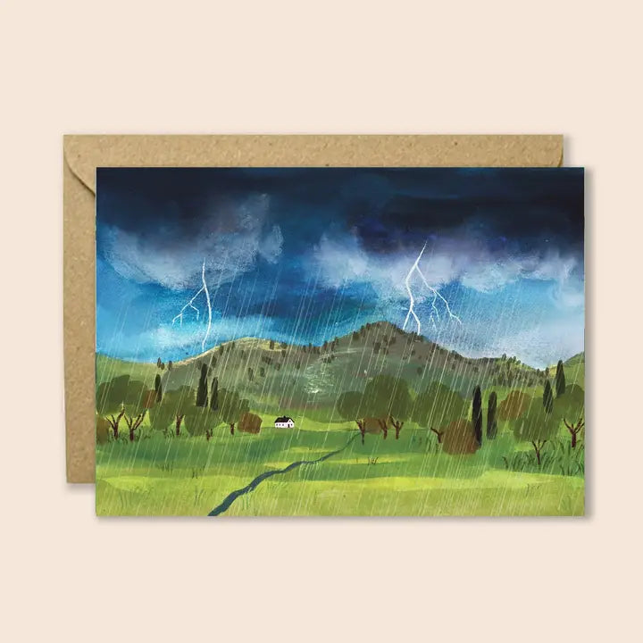 Thunderstorm Card