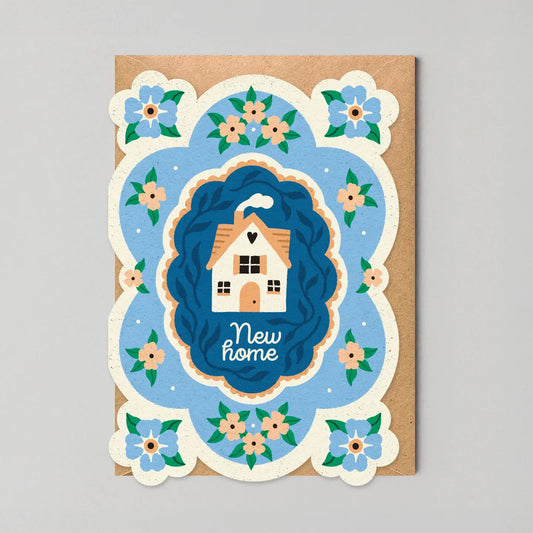 Cottage Core New Home Card