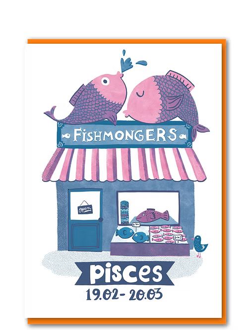 Pisces card