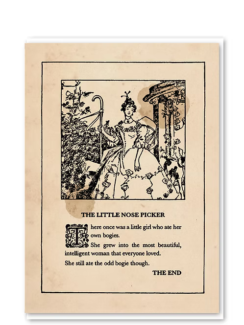 The Little Nose Picker card