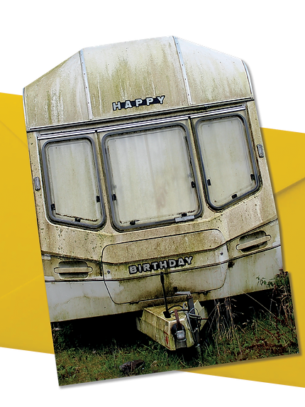 Birthday Caravan card