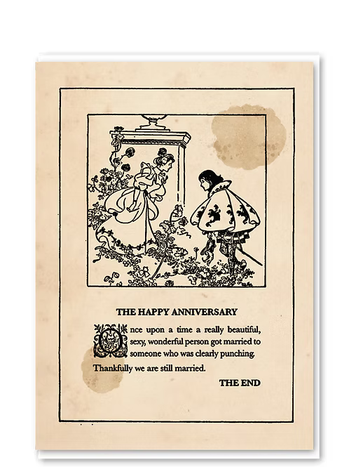 Happy Anniversary card