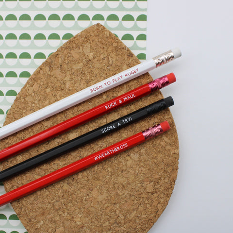 Born to play rugby - England Pencil Set
