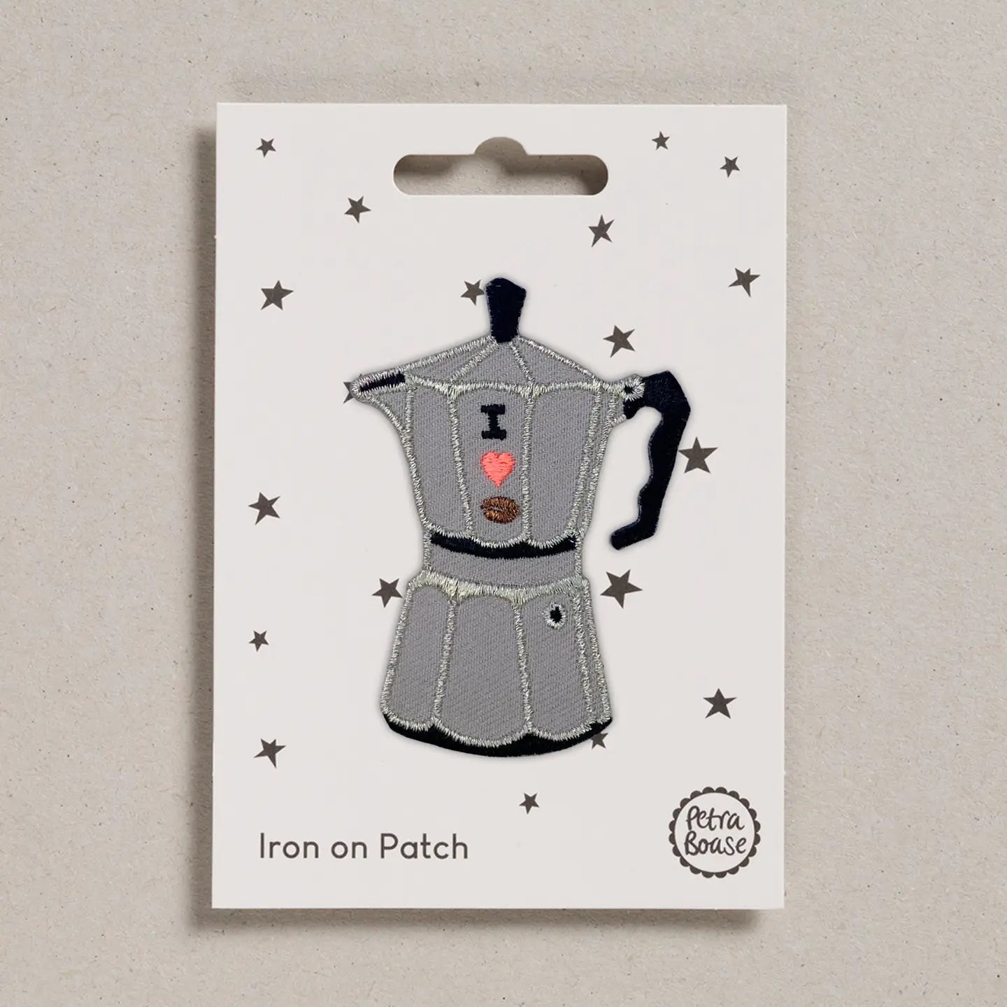 Iron On Patch - Coffee Pot