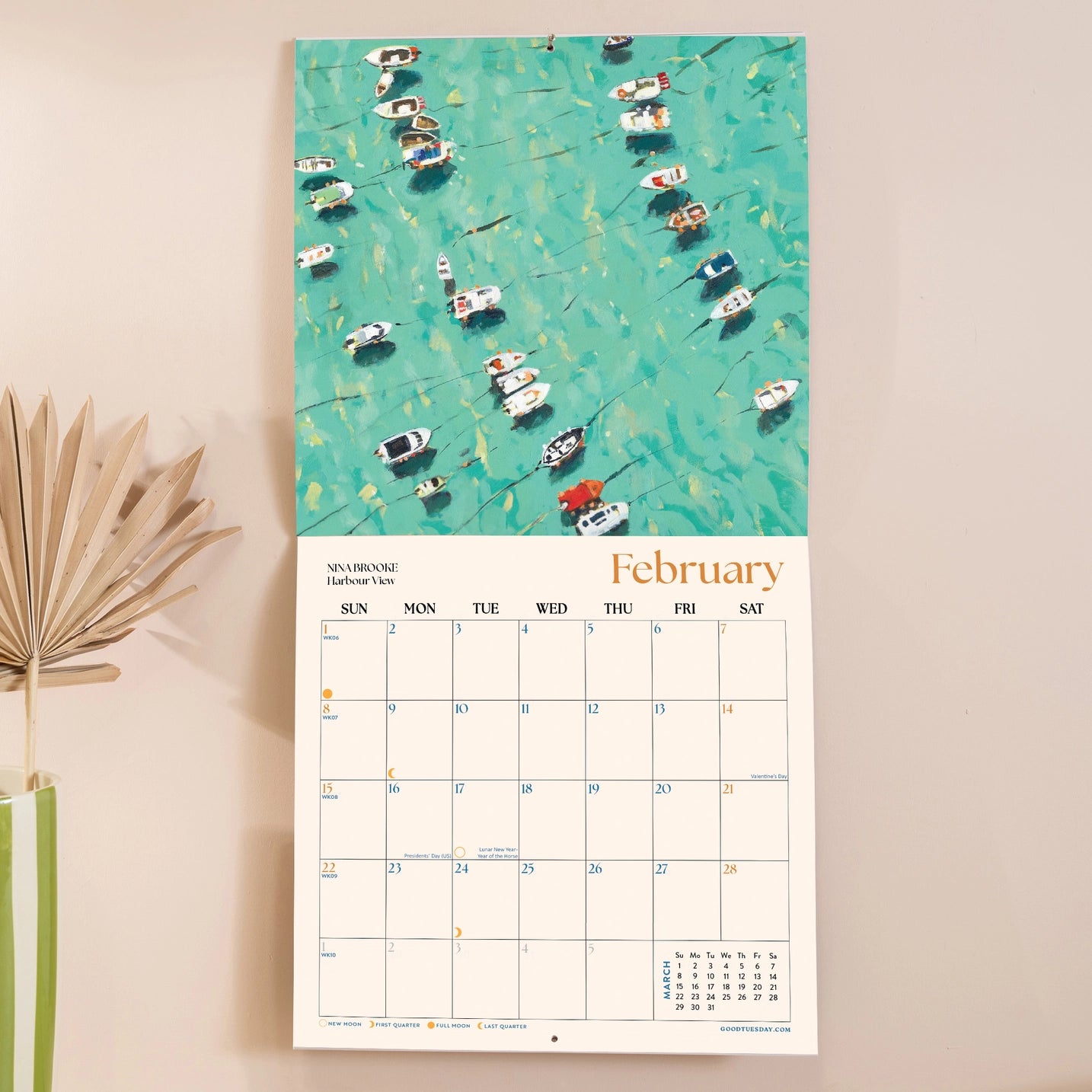 2026 Ocean Aerials Calendar
