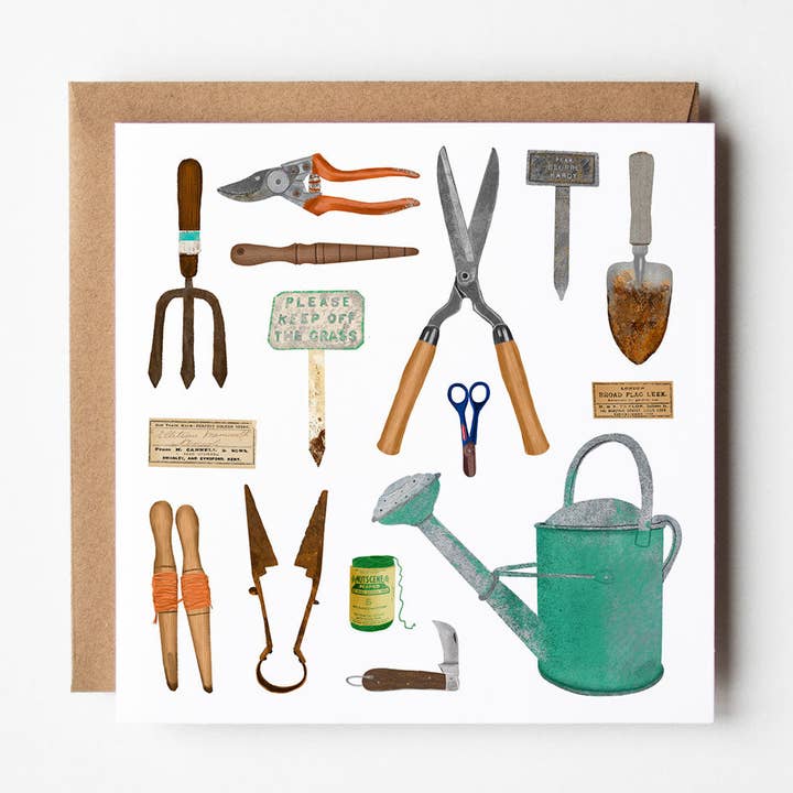 Gardening card