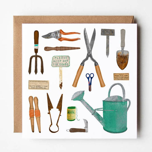 Gardening card