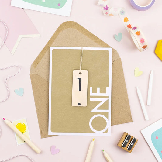 Age 1 Keepsake Card