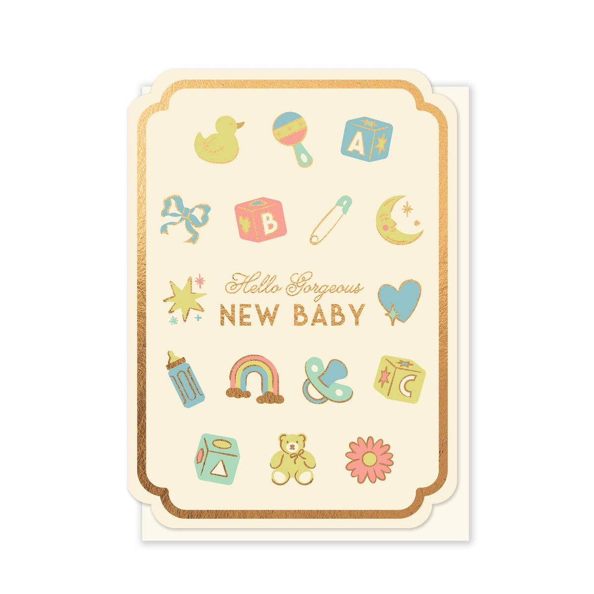 New Baby stuff card