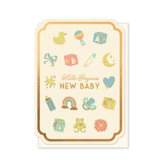 New Baby stuff card