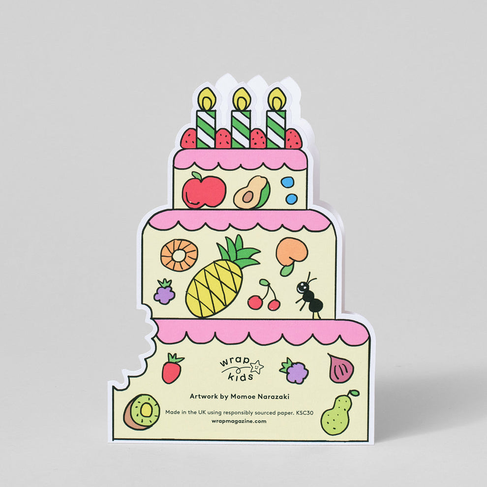 Birthday Cake Bear Card