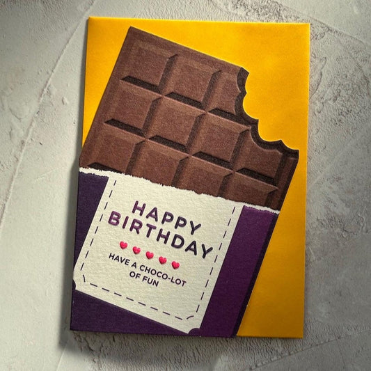Chocolate Bar Birthday