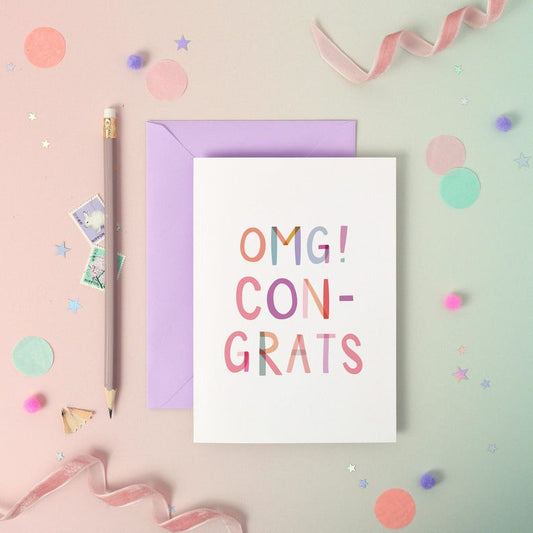 OMG! Congrats card