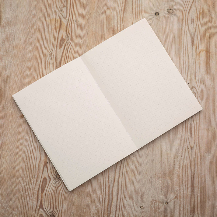 Layflat Notebook: Moor (Dotted)