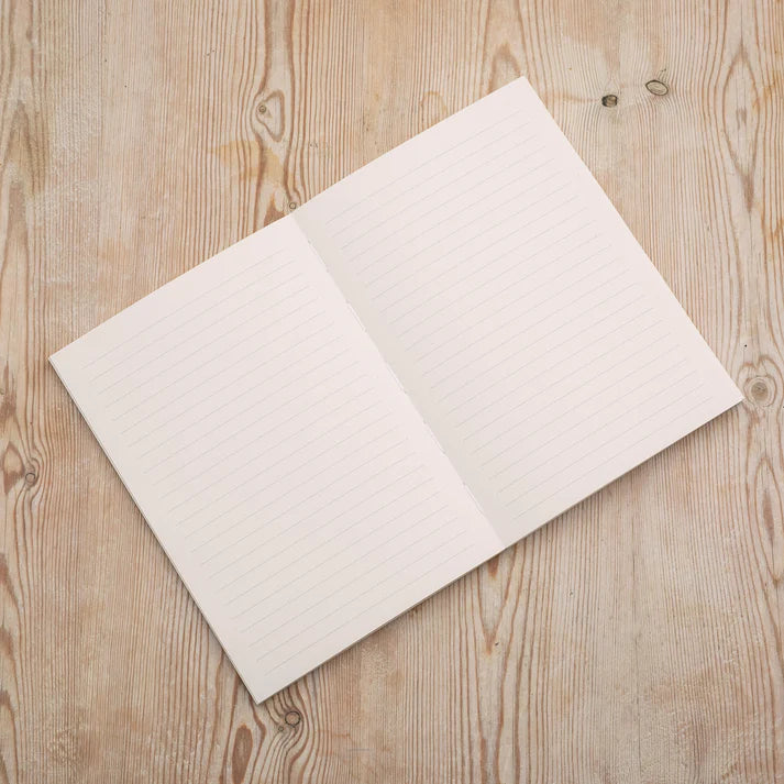 Layflat Notebook: Apricot (Lined)