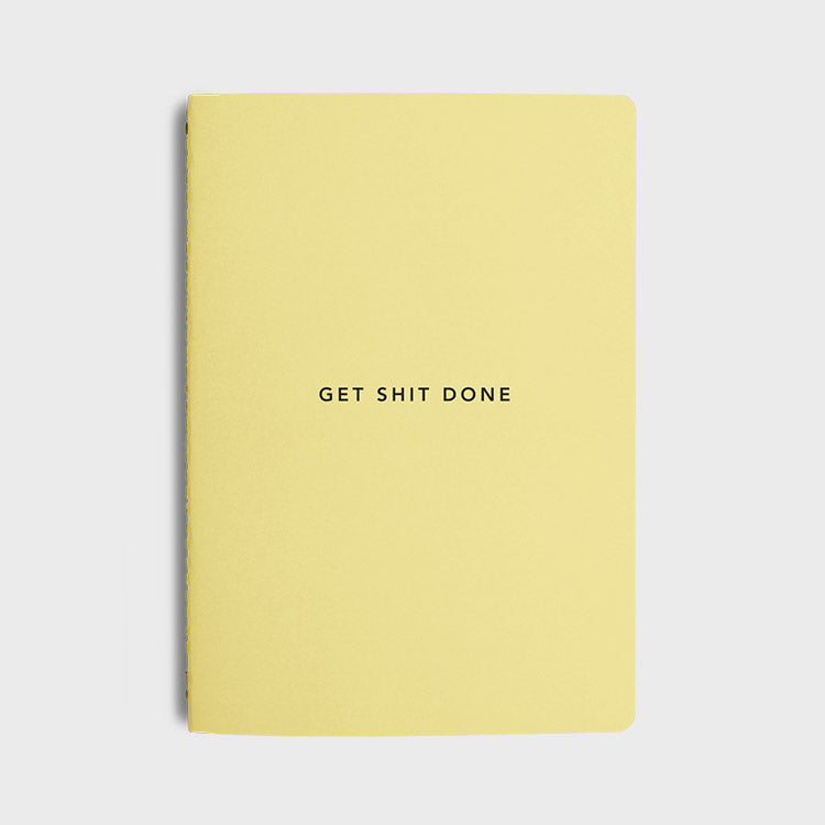 Get Shit Done notebook A6 - 6 colours