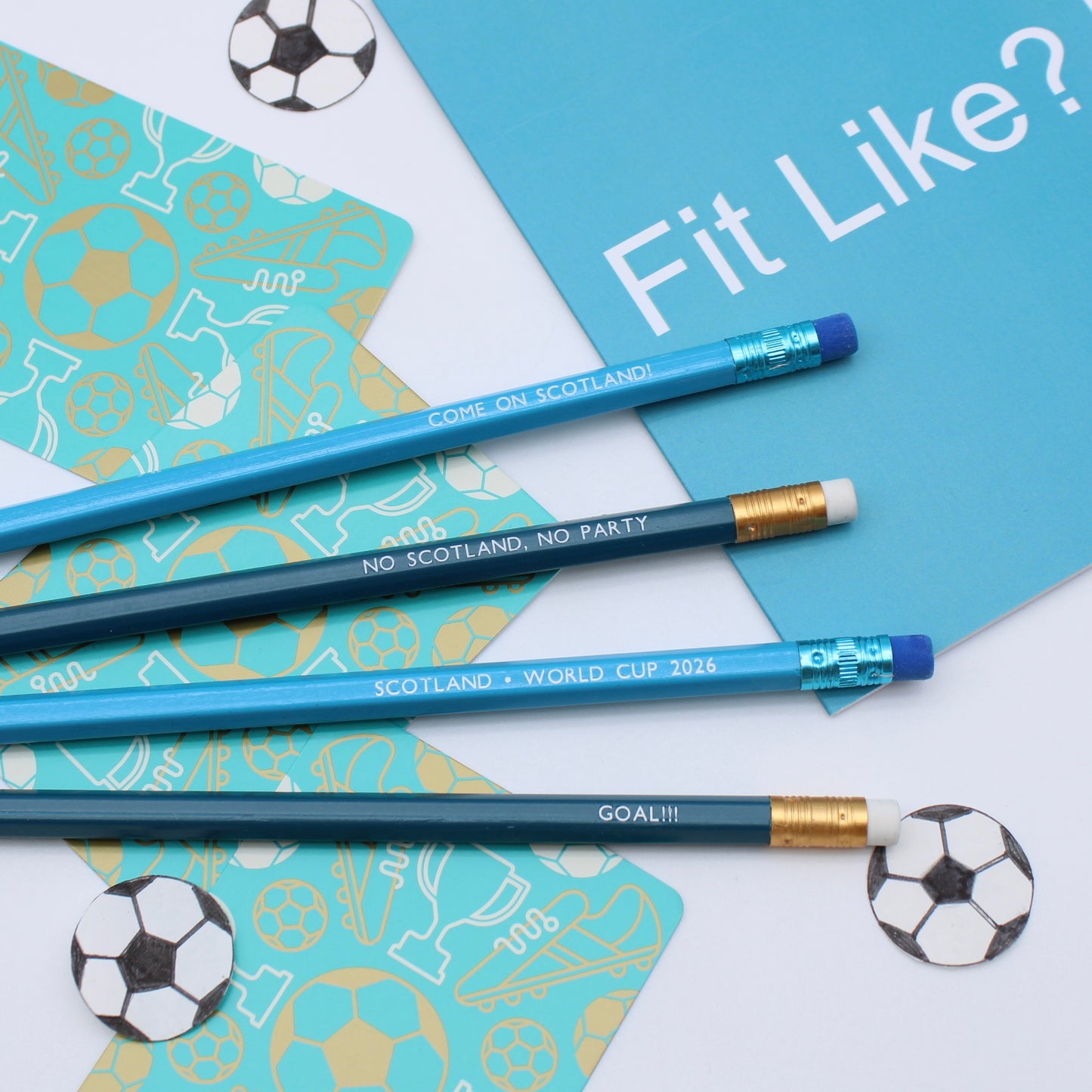 World cup - No Scotland, No Party pencil set
