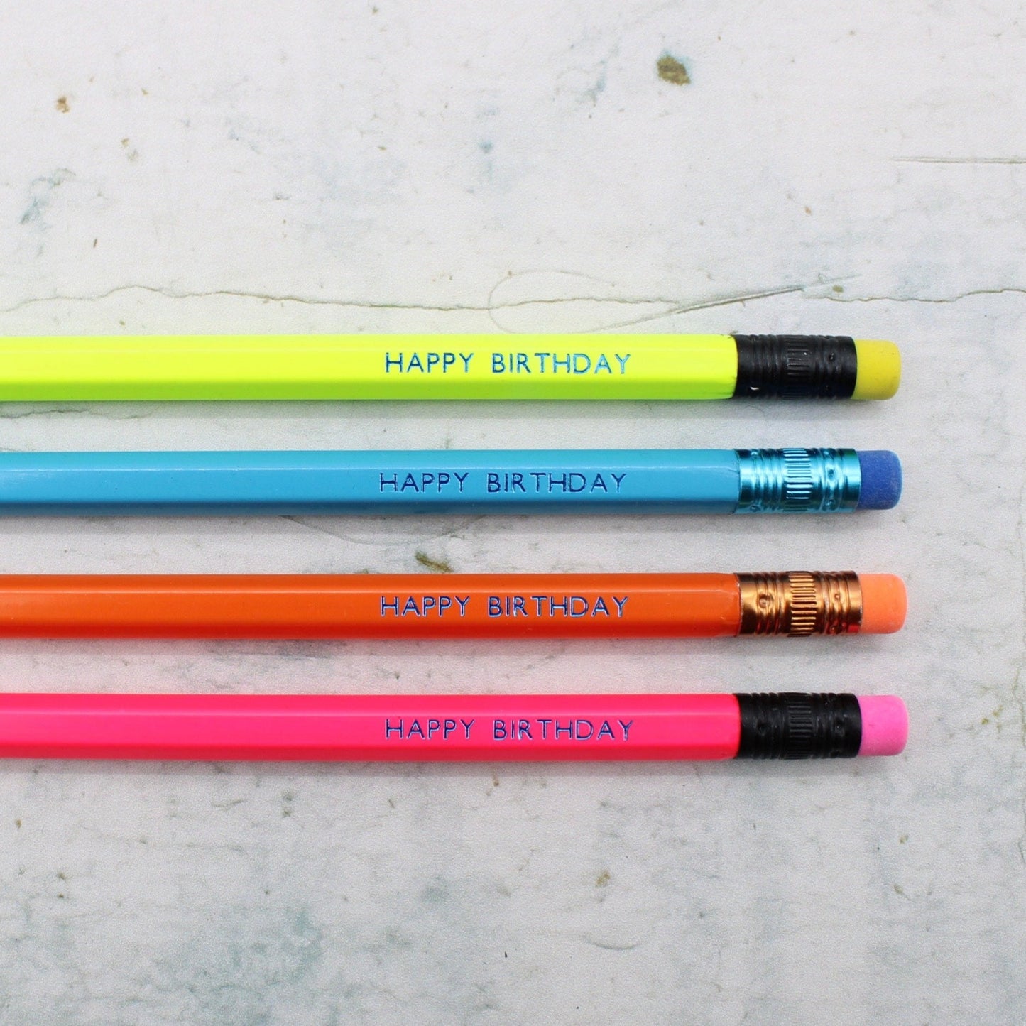 Printed Pencil - Happy Birthday
