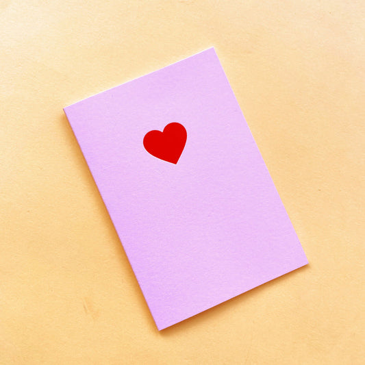 Heart Mini Card