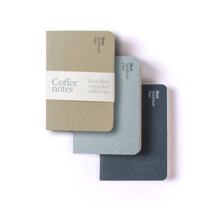 Shot Notebook (plain) - 15 Colours