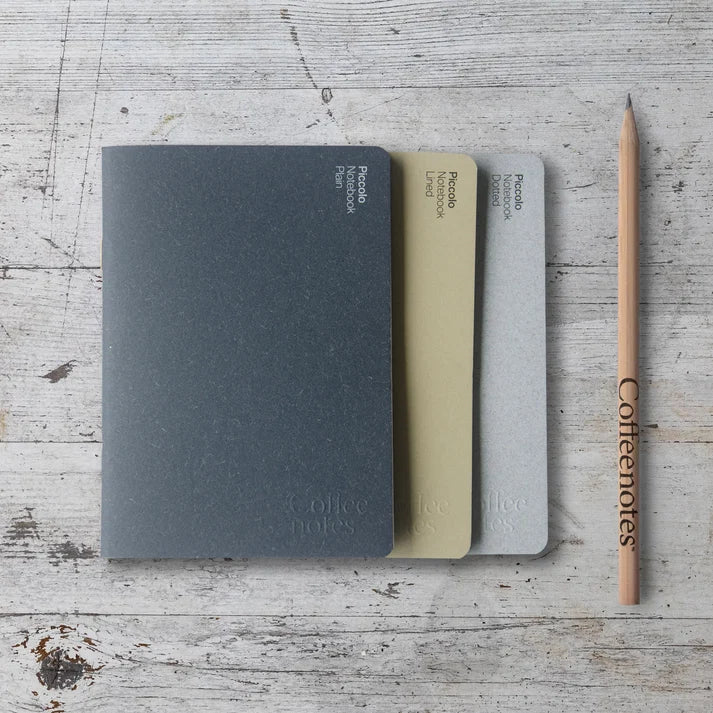 Piccolo Notebook - 12 Colours - Grid Dot/Lined/Plain