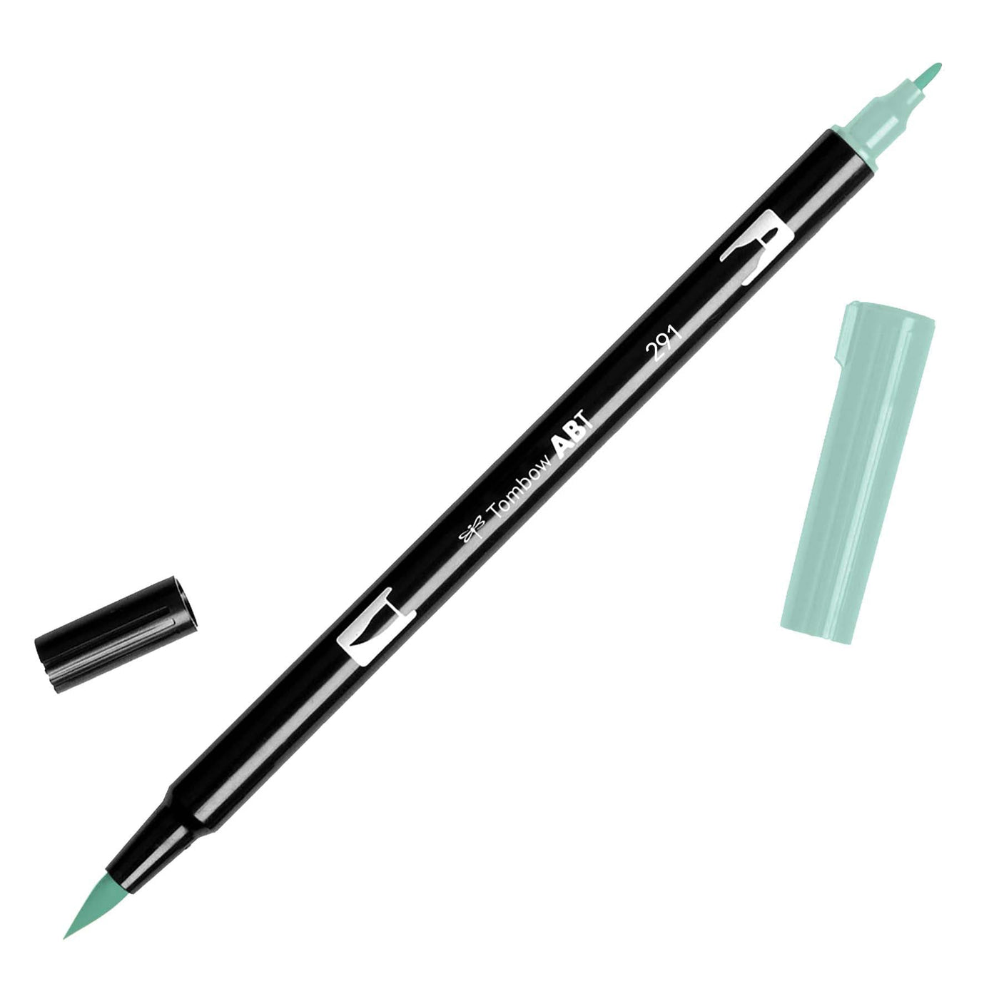 A Alice blue Tombow dual brush pen from the Pencil Me In stationery shop.