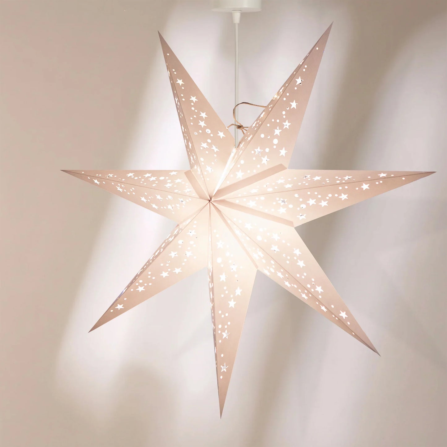 Paper Star Lantern -Venus White