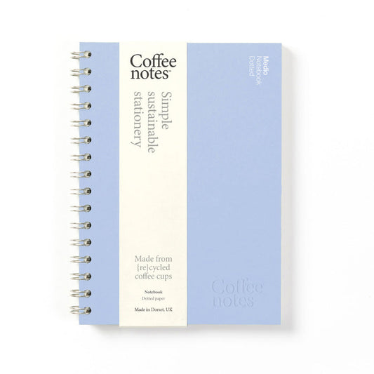 A marine blue A5 notebook from the Pencil Me In stationery shop. 