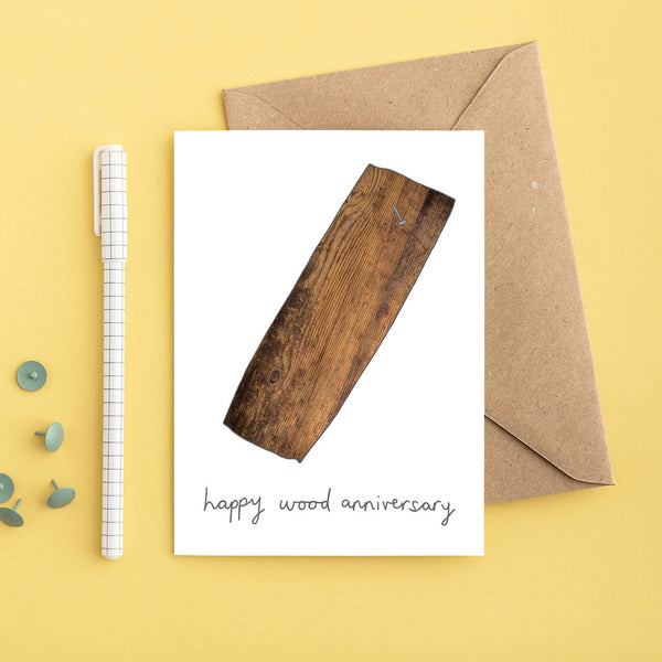Happy Wood (5th) Anniversary
