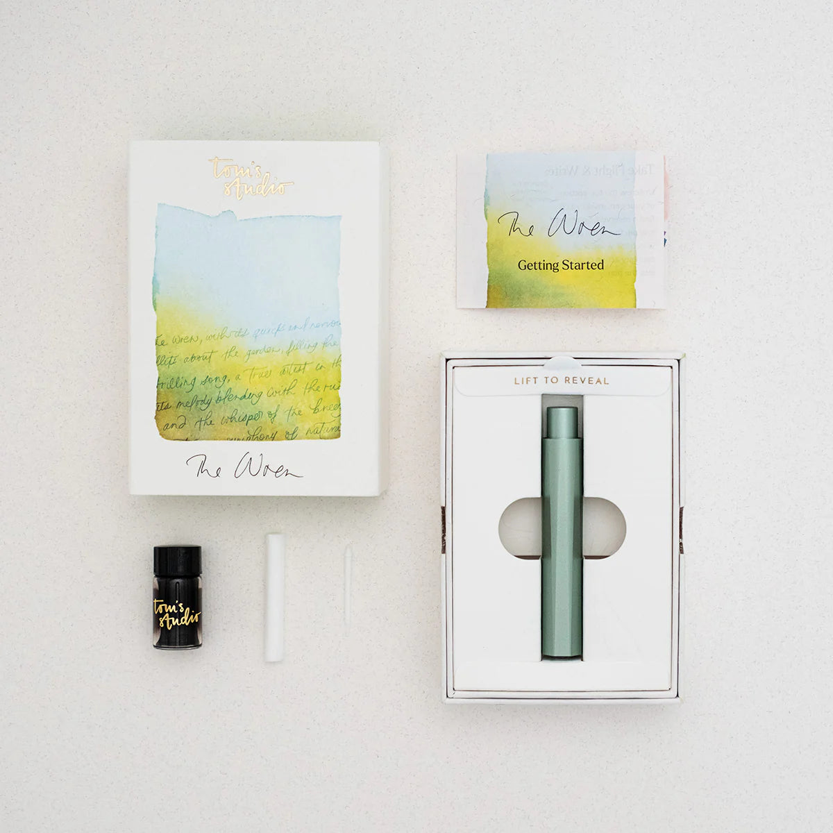 The Wren - Refillable writing pen - 5 colours