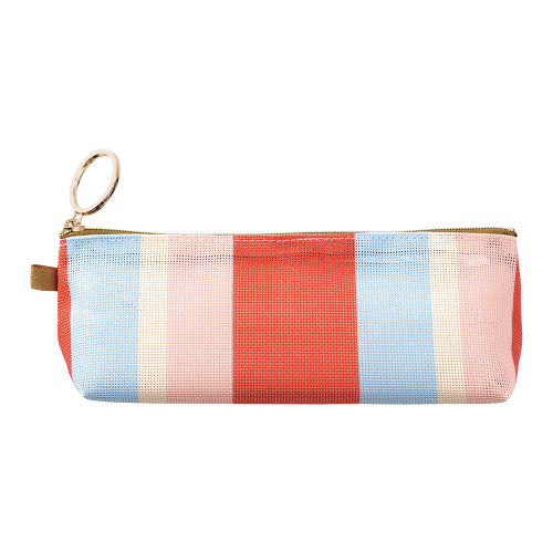 Red/Blue Midori Graphics Pen Case from the Pencil Me In stationery shop.