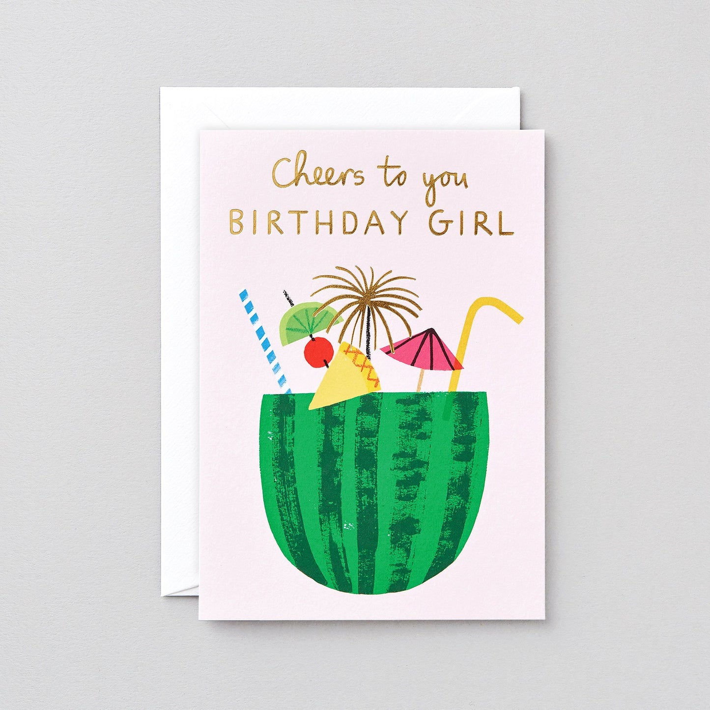 Cheers Birthday Girl Card