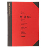 Red bamboo notebook available from the Pencil Me In stationery shop.