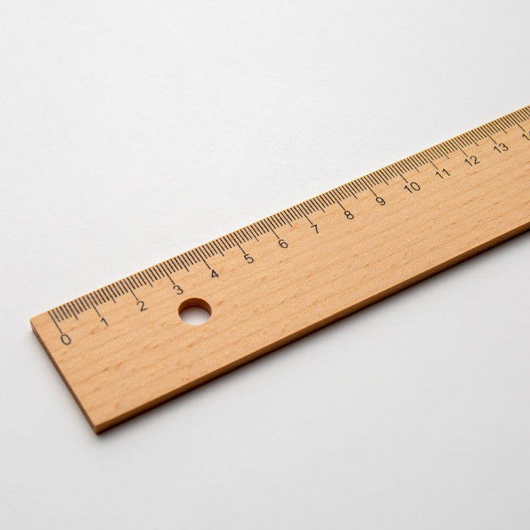 Wooden Ruler - 2 sizes available