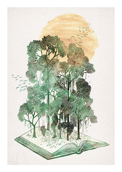 Jungle book print from the Pencil Me In stationery shop